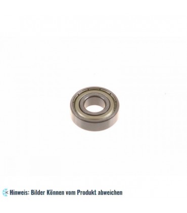 Kugellager, mit einseitiger Blechdeckscheibe mit Spaltdichtung 6203 ZZ (17 x
