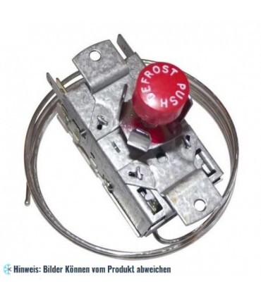 Thermostat RANCO K60-L2010 P/B Kapillarrohr 900mm, mit Abtau-Schalter (für Kühlschrank).