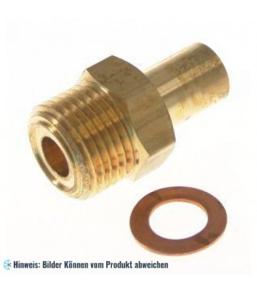 Adapter für Ölabscheider Danfoss, UOB1, Lötanschlüsse 10mm, 040B0138