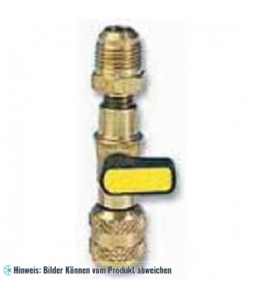 Kugelventil 3/8"SAE weiblich x 3/8"SAE männlich WIGAM 121 RG6