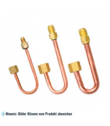 U-Fitting Set - 1 Stück 1/4" + 1 Stück 1/2" WIGAM INV-4/8