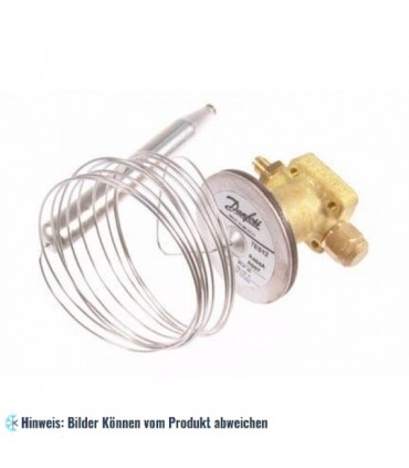 Thermostatisches Expansionsventil Oberteil Danfoss TES 12, R404A, R507, MOP-20°