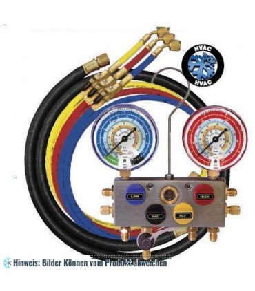 Monteurhilfe 4 Wege 1.6 80mm - R410A-3+1/180cm+90413(2)
