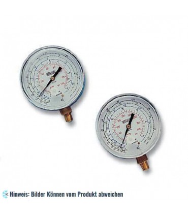 Ersatz Manometer Ø80, Klasse 1, Pulse-Free radialer Anschluss WIGAM PF80/38R1/A4/K1