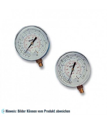 Ersatz Manometer Ø80, Klasse 1.6,Pulse-Free radialer Anschluss WIGAM PF80/3R1/A3 - nicht lieferbar, ersetzt durch Nachfolger