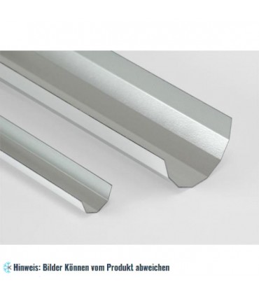 Stützmulde 20 x 2 m - verzinkt.