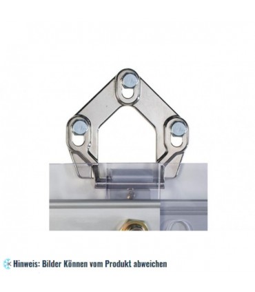 Haken für schwenkbaren Streifenvorhang