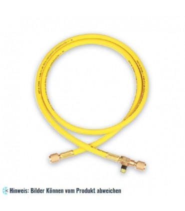 Füllschlauch "GY" 180cm mit Absperrventil, Anschlüsse gerade x gerade WIGAM V/GYSS/5-5/72