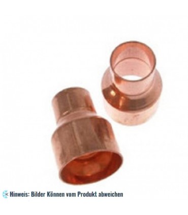 Kupfer Reduziermuffe i/i 54-35 mm, 5240