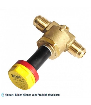 Magnetventil Castel, NO, 3/8" SAE Bördelanschluss, ohne Spule, 1164/3S