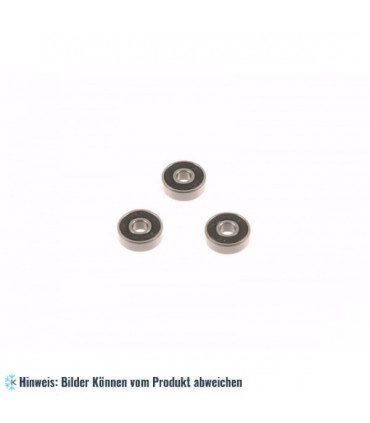 Kugellager, mit einseitiger, schleifender Gummidichtung 626 RS (6 x 19 x 6 mm)