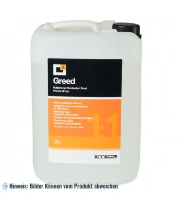 Greed Reinigungsmittel für Kühlzellen 10 L Kunststoff-Behälter gebrauchsfertig - nicht mehr lieferber