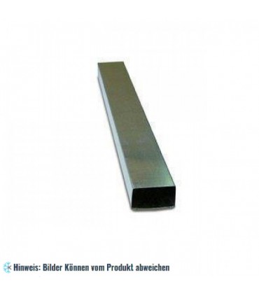 Flachkanal ohne Befestigungsleiste 100x2000mm Wohnraumlüftung Flachkanäle