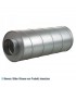 Schalldämpfer SR 150/600, verzinktes Stahlblech, Stutzenmaße 150 mm, Lüftungsrohr-Durchmesser 150 mm, Länge 600 mm