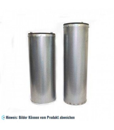 Aktivkohlefilterpatrone Set mit und ohne Aufnahmerahmen DN 145x450 oder 160x400