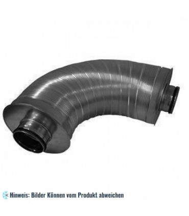 Telefonieschalldämpfer NW 125mm L 1000mm 50er Dämmung