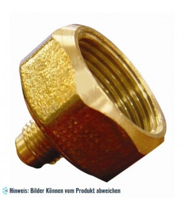 Adapter für Kältemittelflasche 3/4NPS Fx1/4MFL