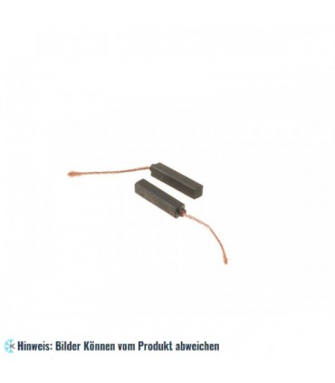 Motorkohlen mit geflochtenem Kupferdraht ohne Anschlussplatte, einzeln Bohrma