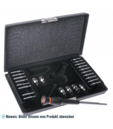 Schraubendreher Set mit Adaptern bestehend aus 26 Teilen ITE MSSK-26