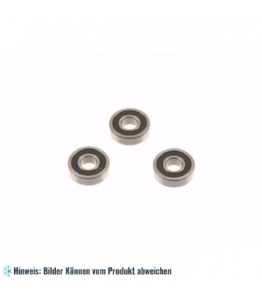 Kugellager, mit einseitiger, schleifender Gummidichtung 609 RS (9 x 24 x 7 mm)