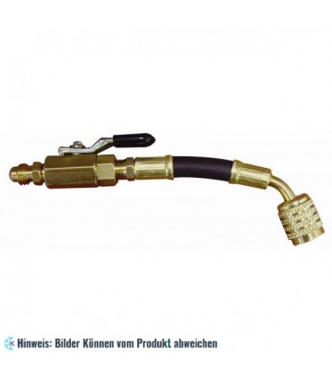 Flex Adapter R410A + Kugelventil - 1/220UN F x 1/4M