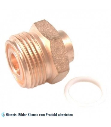 Lötadapter für Rotalock F, 1" - 12 mm