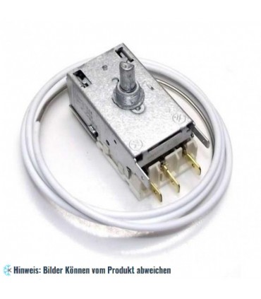 Thermostat RANCO K59-L1265 50247271005, Kapilllarrohr 1000mm , min: +5/-15°C, max: +5/-26°C. 3 Kontakte (für Kühlschrank)