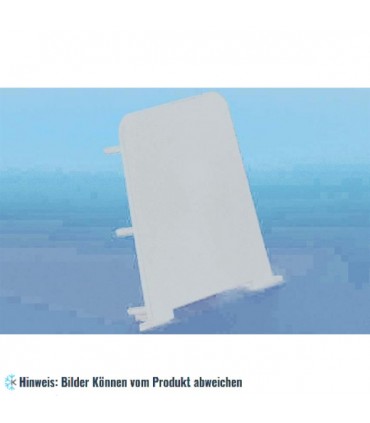 Endkappe Montageprofil - PVC - elfenbeinfarben 1 Stk.