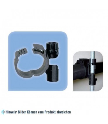 Kunststoff Rohrschelle 1.1/2", M8 (7 Stk.)