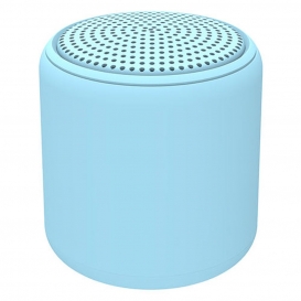 More about Macaron Mini Bluetooth Lautsprecher DC5V 60Hz 15KHz mit Hängendem Seil für Party Farbe Blau