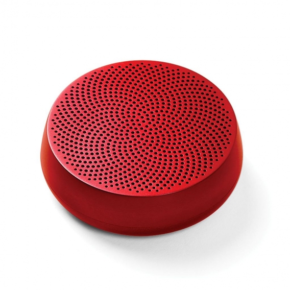 Lexon MINO L Mini-Bluetooth-Lautsprecher TWS mit Freisprechanlage versch. Farben Farbe: Rot