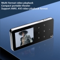 M25 BT MP3-Musikvideoplayer Verlustfreier HiFi-Sound 1,8-Zoll-OLED-Bildschirm mit FM-Radioaufnahme Stereo-FM MP3 MP4 3,5-mm-Audi