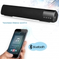Kabelloser Bluetooth-Lautsprecher Stereo-Musik-Player Soundbar FM-Radio TF-Kartensteckplatz Freisprech-LED-Anzeige U-Disk AUX-IN