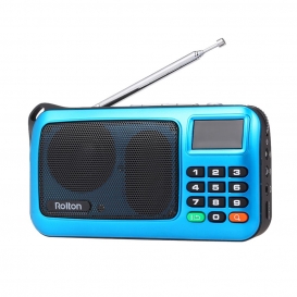 More about Rolton W405 FM Digital Radio Portable USB Kabel Computer Lautsprecher HiFi Stereo Receiver w / Taschenlampe LED-Anzeige Unterstš