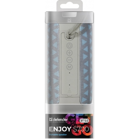 Portable Speaker Tragbares Lautsprechersystem Enjoy S700 blue 10W bluetooth Micro-SD USB FM AUX