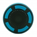 Tragbares wasserdichtes LED-Licht Freisprech-UKW-Radio Bluetooth Wireless-Lautsprecher Dunkelblau 310g