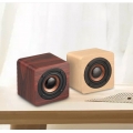 Mini-Bluetooth-Lautsprecher im Vintage-Kompaktdesign Dunkelbraun