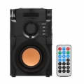 Big Power Kabelloser Bluetooth-Lautsprecher Stereo-Subwoofer Starkbass-Musik-Player AUX-IN-LCD-Display FM-Radio TF-Kartensteckpl
