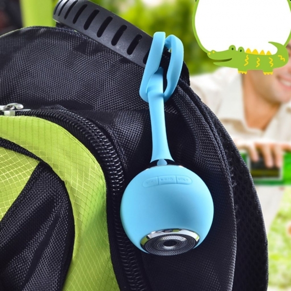 Mini wasserdichter Bluetooth-Lautsprecher für Sport und Outdoor S612 Pink