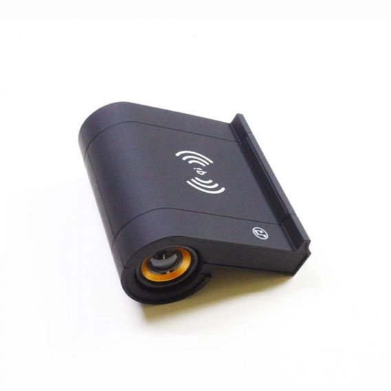 Mini-Bluetooth-Lautsprecher und Qi-kompatibles kabelloses Ladegerät und Dockingstation BT108 Rot
