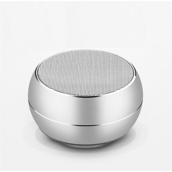 Bluetooth-Mini-Lautsprecher aus gebürstetem Metall mit reflektierendem LED-Licht BT632 Pink