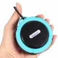 Mini wasserdichter Bluetooth-Lautsprecher mit Saugnapf Rot