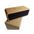 Bamboo Design Stereo Mini Bluetooth Lautsprecher