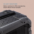 auna Spencer Mobiler PA-Lautsprecher , 60 Watt , wasserfest nach Standard IPX4 , 10" Tieftöner , 2,5" Hochtöner , Bluetooth , US