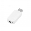 Pyzl USB-Autoadapter 3,5-mm-Empfänger Musik-Player Freisprecheinrichtung USB-Autoadapter