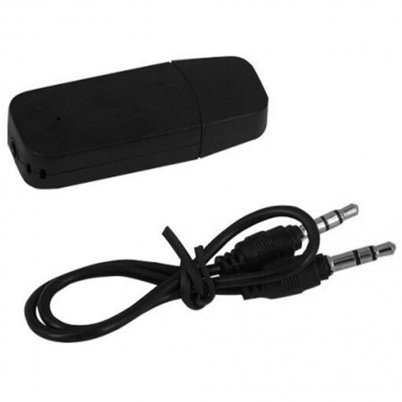 Pyzl USB-Autoadapter 3,5-mm-Empfänger Musik-Player Freisprecheinrichtung USB-Autoadapter