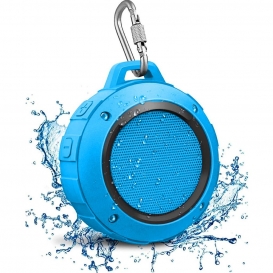 More about Wasserdicht Bluetooth Lautsprecher, Kabellos Mini Dusche Lautsprecher mit HD Stereo, Saugnapf, Karabiner, Speaker für Outdoor, W