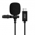 XO Omnidirektionales Mikrofon USB-C Anschluss, Rauschunterdrückung – Schwarz