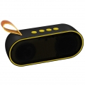 Bluetooth-Lautsprecher 3W 10 Std. Akkulaufzeit 3,5 mm MicroSD-Eingang  - Gelb