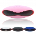 Tragbarer drahtloser Stereo-Bluetooth-Lautsprecher mit Mikrofon TF fš¹r Smartphone Tablet Laptop Wei? 149,82 g